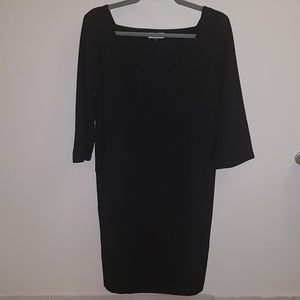Black Midi Dress Size 8